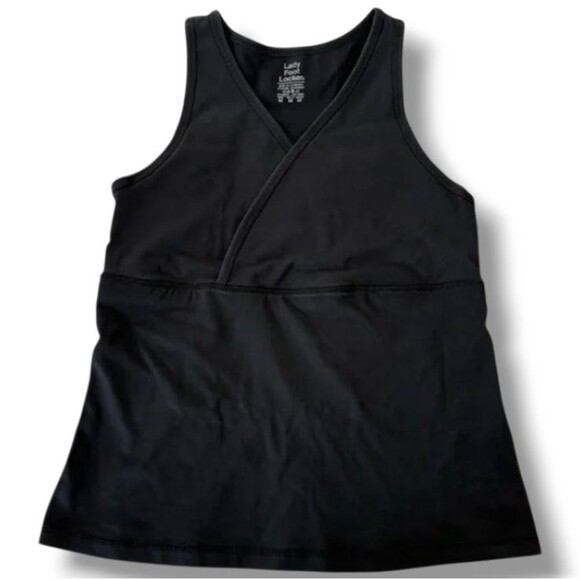 Lady Foot Locker Wrap Perf Tank Top-Medium-Racerback-Quick Dry-Performance-NEW - Picture 1 of 6